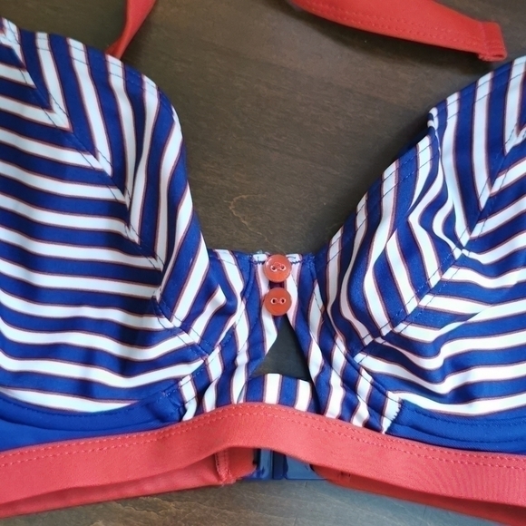 𝅺CURVY Kate Bikini Top Underwire 30DDD 30F - Picture 3 of 6